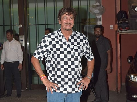Mumbai: Actor Chunky Pandey at the wedding anniversary party of actor Aayush Sharma and his wife Arpita Khan in Mumbai on Nov 18, 2019. (Photo: IANS)