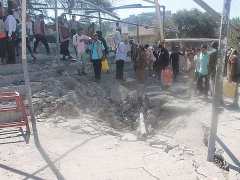 Yemen military parade blast