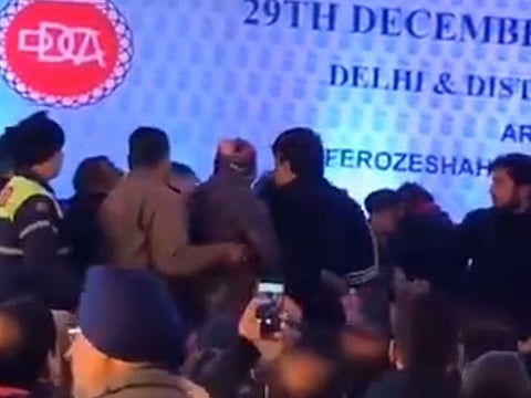 The Delhi and District Cricket Association members engage in a fist fight at AGM.