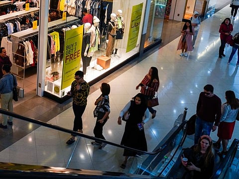 Shoppers at Deira City Centre during the festive season sale. 25th December 2019. Photo: Ahmed Ramzan/ Gulf News