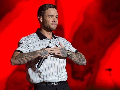 Liam Payne during the opening Concert of DSF at Burj Park. Dubai. Photo: Antonin Kélian Kallouche/Gulf News