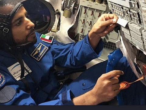 Arrival of Emirati astronaut Hazzaa Al Mansoori to the International Space Station (ISS) was celebrated in Abu Dhabi - Courtesy: Nasa