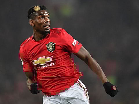 Manchester United's Paul Pogba.
