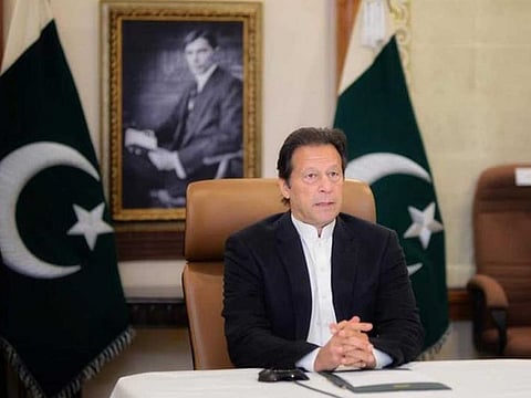 Pakistan Prime Minister Imran Khan.