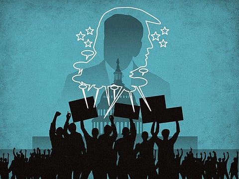 The Proud Boys is a far-right male-only political organisation that backs Trump