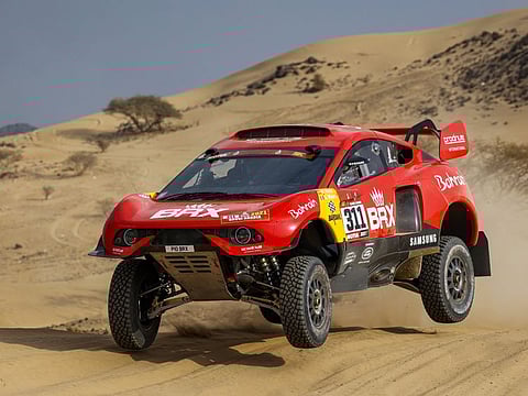 Bahrain Raid Xtreme (BRX) team has signed up sponsorships with Team Bahrain Red Bull and Samsung ahead of Dakar Rally.