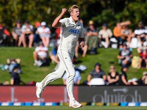 New Zealand bowler Kyle Jamieson has the ability to reach the very top in cricket.