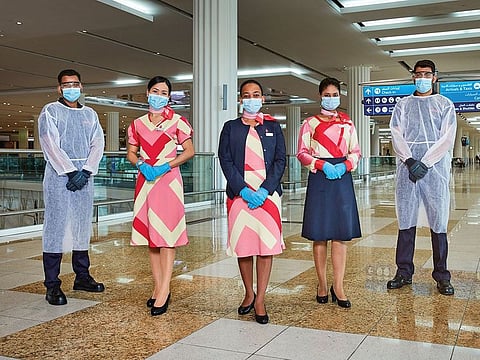 Ready to welcome... The marhaba personnel have been given extensive training in COVID-19 safety protocols.