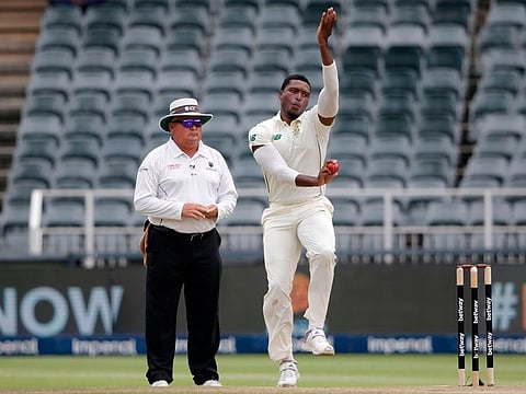 Lungi Ngidi finished with a haul of four for 44 in Sri Lanka's second innings as the hosts wrapped up the series 2-0.