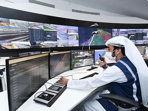 A view of the RTA control room. RTA's selection criteria of start-ups focused on the novelty of proposed solutions, compatibility with future trends, workability, effectivity, anticipated impact and related value-additions.