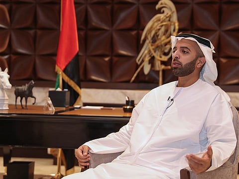 Sheikh Mohammed bin Saud bin Saqr Al Qasimi, Crown Prince of Ras Al Khaimah. Ras Al Khaimah has witnessed, in recent years, a large-scale transformation, especially in vital facilities and services, infrastructure, education and healthcare sectors.