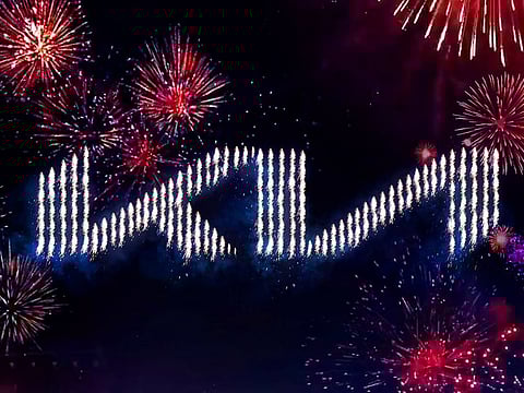 While unveiling the new logo, Kia also set a new Guinness World Record for ‘Most unmanned aerial vehicles (UAVs) launching fireworks simultaneously’.