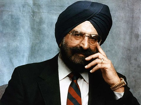 Dr Narinder Singh Kapany, photo provided by the Sikh foundation.