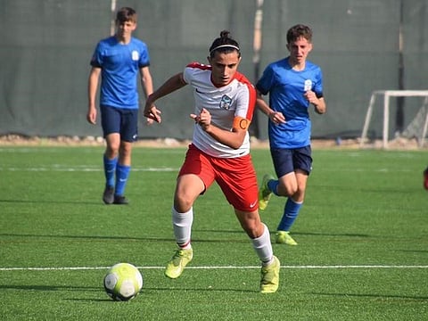 Young Syrian Mulham Hmidan is targeting the top