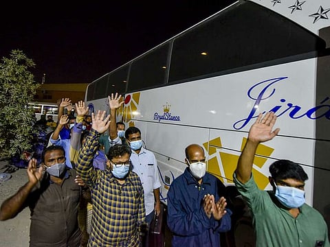 The majority of Indians stranded in the UAE due to airport closures on their way to Saudi Arabia and Kuwait have returned to their countries of residence, with many taking buses to Saudi Arabia and the rest flying back to both the countries. Around 600 Indian expatriates from the two neighbouring countries were sheltered by two community groups in the UAE after they were stranded due to sudden airport closures in those countries in December, 2020, to prevent the new strain of COVID-19.