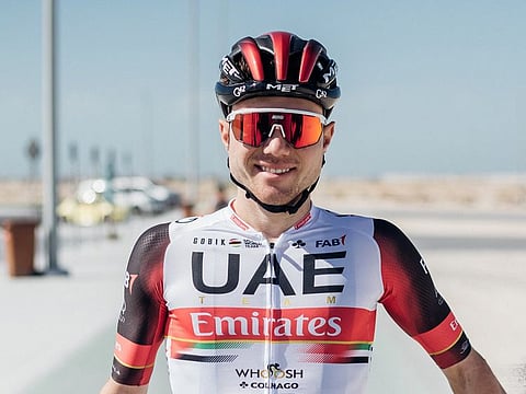 New UAE Team Emirates rifer Marc Hirschi