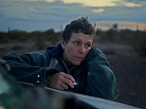 Frances McDormand in Nomadland