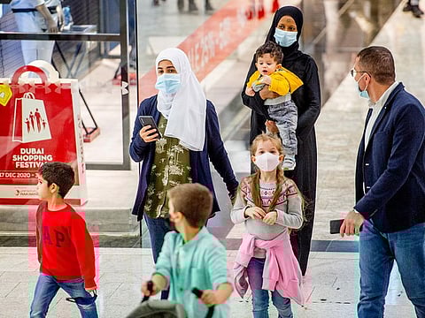 Shoppers at The Mirdif City Center. The first quarter of 2021 saw consumer confidence in Dubai rising to its highest level since the second quarter of 2015, according to the Consumer Confidence Index released by Dubai Economy.