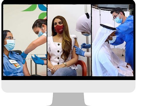 RAMPING UP COVID-19 VACCINATION: The UAE’s efforts are focused on vaccinating frontline workers, people of determination, and the high-risk group of people, which includes the elderly and those suffering from chronic diseases. It’s only a matter of time when the rest of the population will be covered by the vaccination programme.