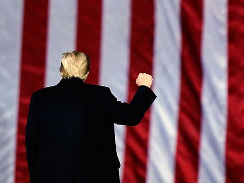 Trump said that he will hand over power to Joe Biden on January 20.