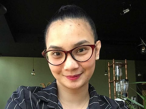 Nina Elina Sanchez who won Dh1m in Dubai says she will spend most of the funds on her son's education.