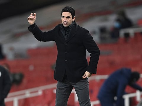 Arsenal's manager Mikel Arteta.