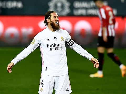 Real Madrid's Sergio Ramos.
