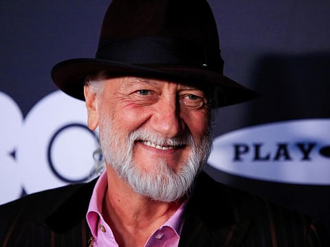British musician Mick Fleetwood attends the 2019 Rock and Roll Hall of Fame induction ceremony in Brooklyn, New York, US, March 29, 2019.