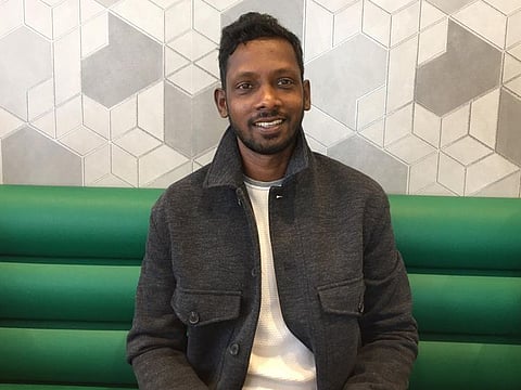 Bibiano Fernandes, coach of Under-16 Indian football coach, during an interview with Gulf News.