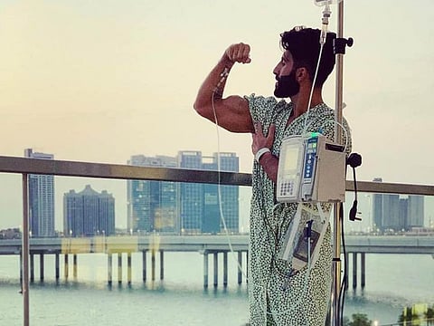 35-year-old Jordanian  Khaleel Al Herani  has been hailed as a model patient by the Cleveland Clinic Abu Dhabi.