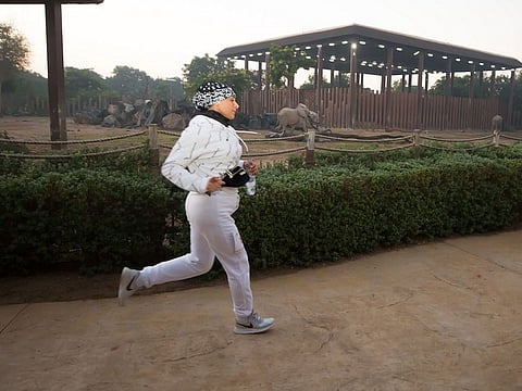 The Dubai Women’s Running Challenge, which attracted more than 300 enthusiasts, took competitors past exotic animals at Dubai Safari Park