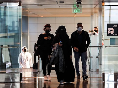 Qatar's Hamad International Airport. The COVID-19 update requires unvaccinated citizens and expatriates to undergo PCR testing 48 hours before departure from any of the countries placed on Qatar’s Red List travel list.