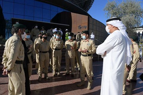 Lt. Gen. Al Merri was briefed by the directors of the three sectors on the preparations.