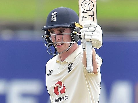 England's Dan Lawrence