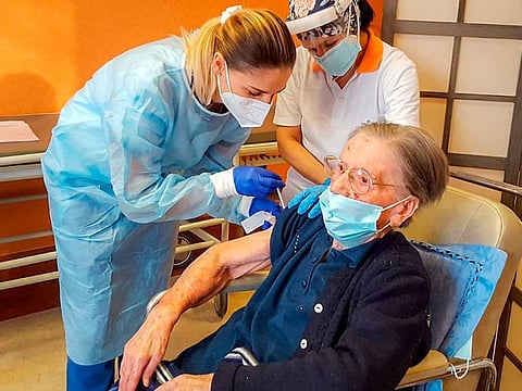 Fatima Negrini survived a coronavirus infection in May.