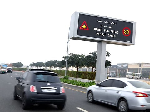 RTA will broadcast awareness messages via social media and communication channels to raise public awareness about traffic safety rules during the winter as more rains are expected.