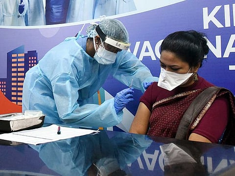 The dry run (mock drill) for the second phase of the COVID-19 vaccination in the state held in Kochi on Friday, January 8, 2021.