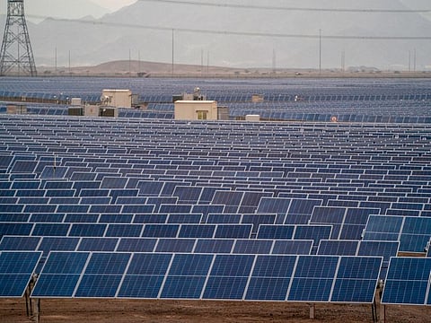 There are more than 80,000 solar modules lighting up for Oman Shell's Sohar Plant.