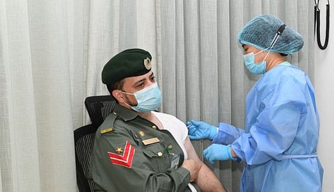 The Employees of government entities praised the efforts of getting the vaccination process.