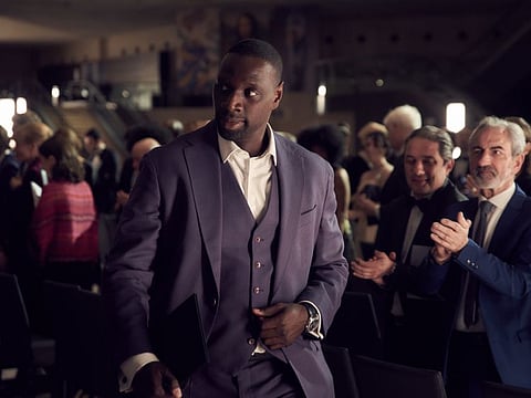 Omar Sy in 'Lupin'.