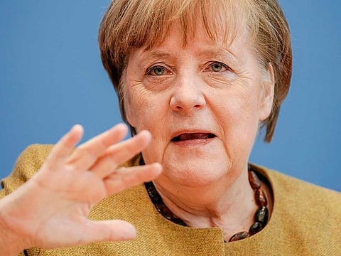 German Chancellor Angela Merkel