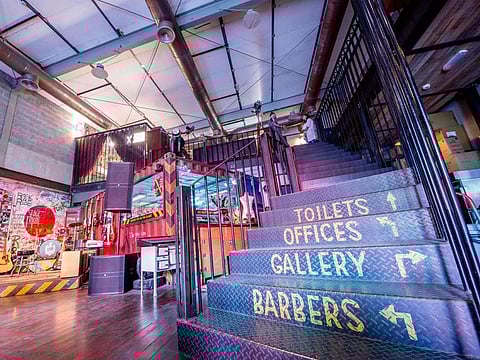 As multi-functional as it can get... The Moto Rauch & Staub serves up a cocktail of services for patrons.