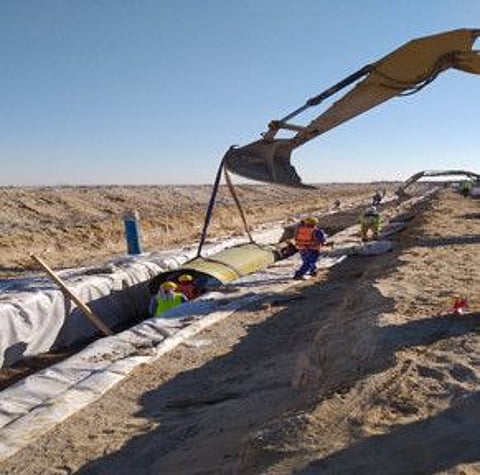 The project has two sections — Section A is 11.811km and Section B is 24.03km.