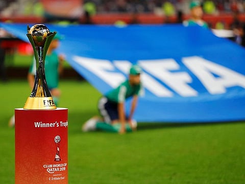 The Club World Cup is being staged in Doha in two weeks' time