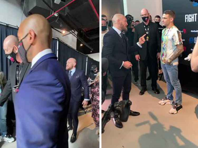 Conor McGregor apparently struggled to walk after his defeat to Dustin Poirier on Sunday.