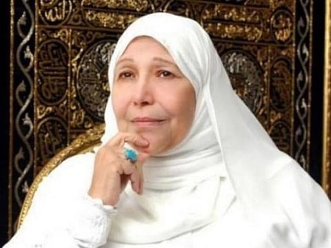 Dr. Abla Al Kahlawi, famous Egyptian Islamic preacher.