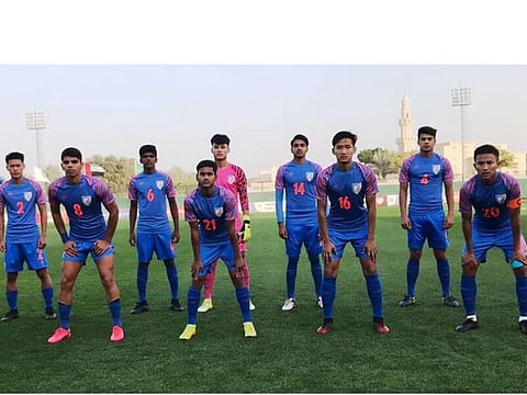 The India Under-16 side defeated the UAE 1-0