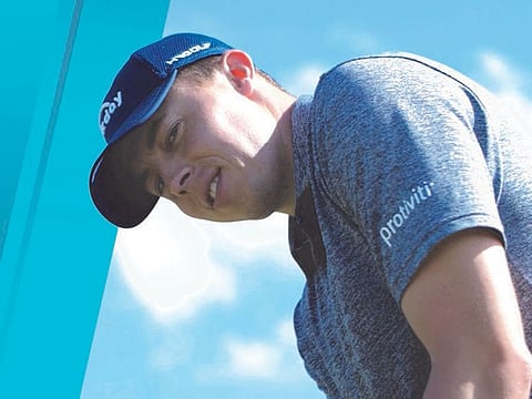 Matthew Fitzpatrick is aiming for glory at the Omega Dubai Desert Classic