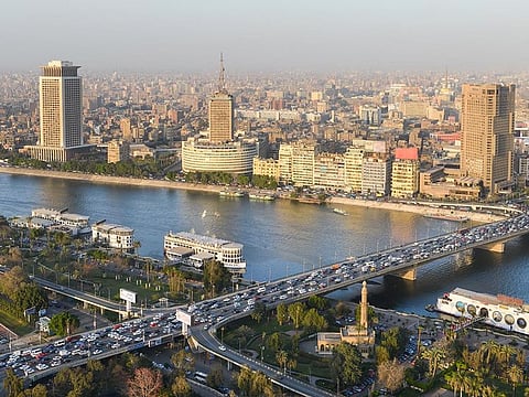 A view of Cairo.