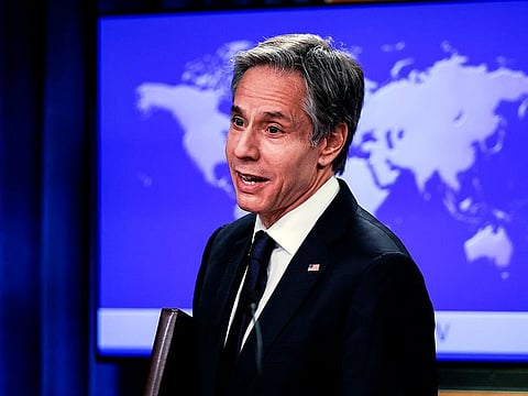 US Secretary of State Antony Blinken.